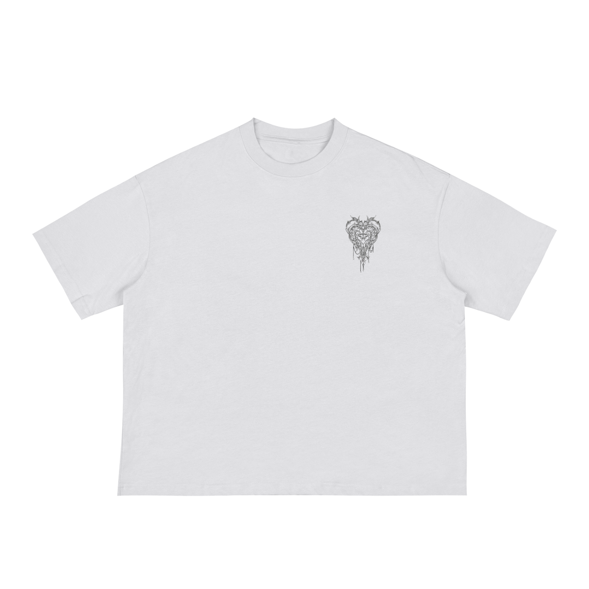 Cyber Heart Boxy Tee