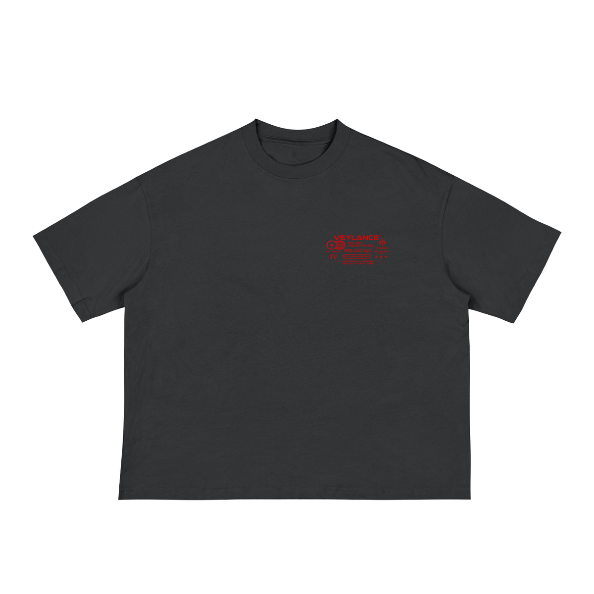 Red Noise Boxy Tee