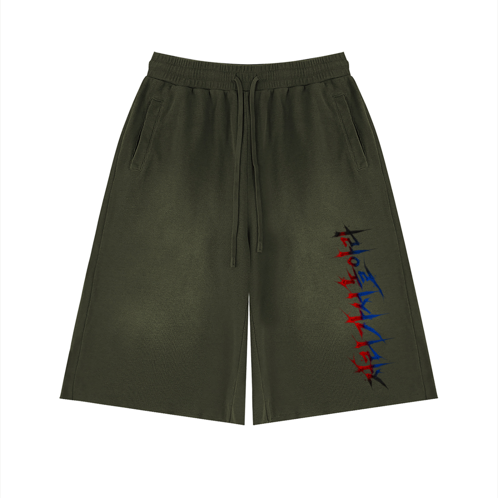 "Go Fly a Kite" Korean Edition Longline Fleece Shorts