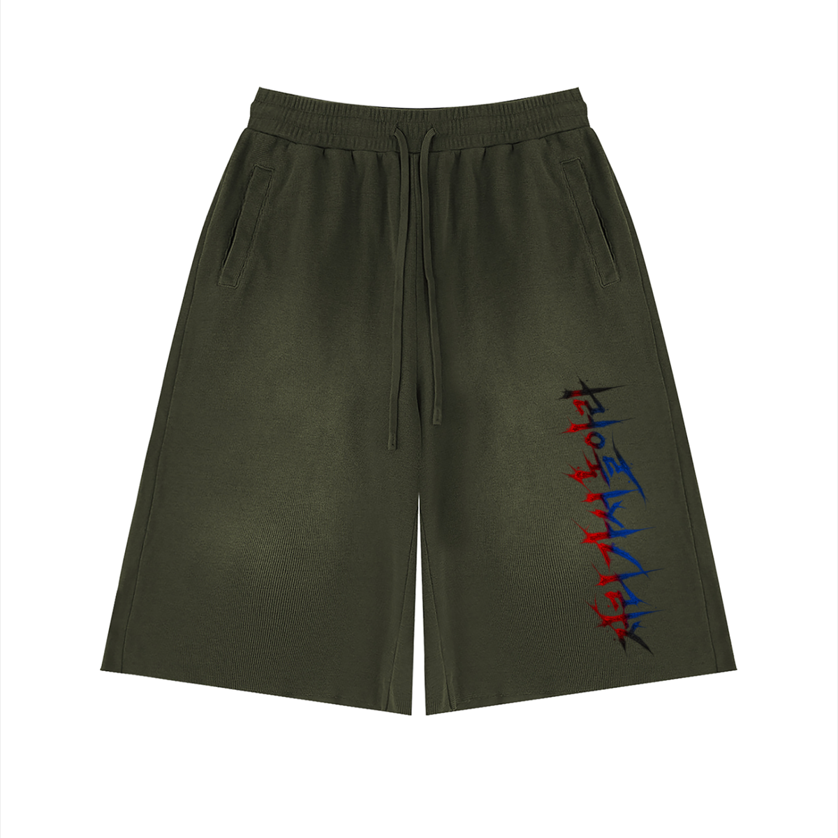 "Go Fly a Kite" Korean Edition Longline Fleece Shorts