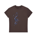 Women's Treble Clef Bodycon T-Shirt