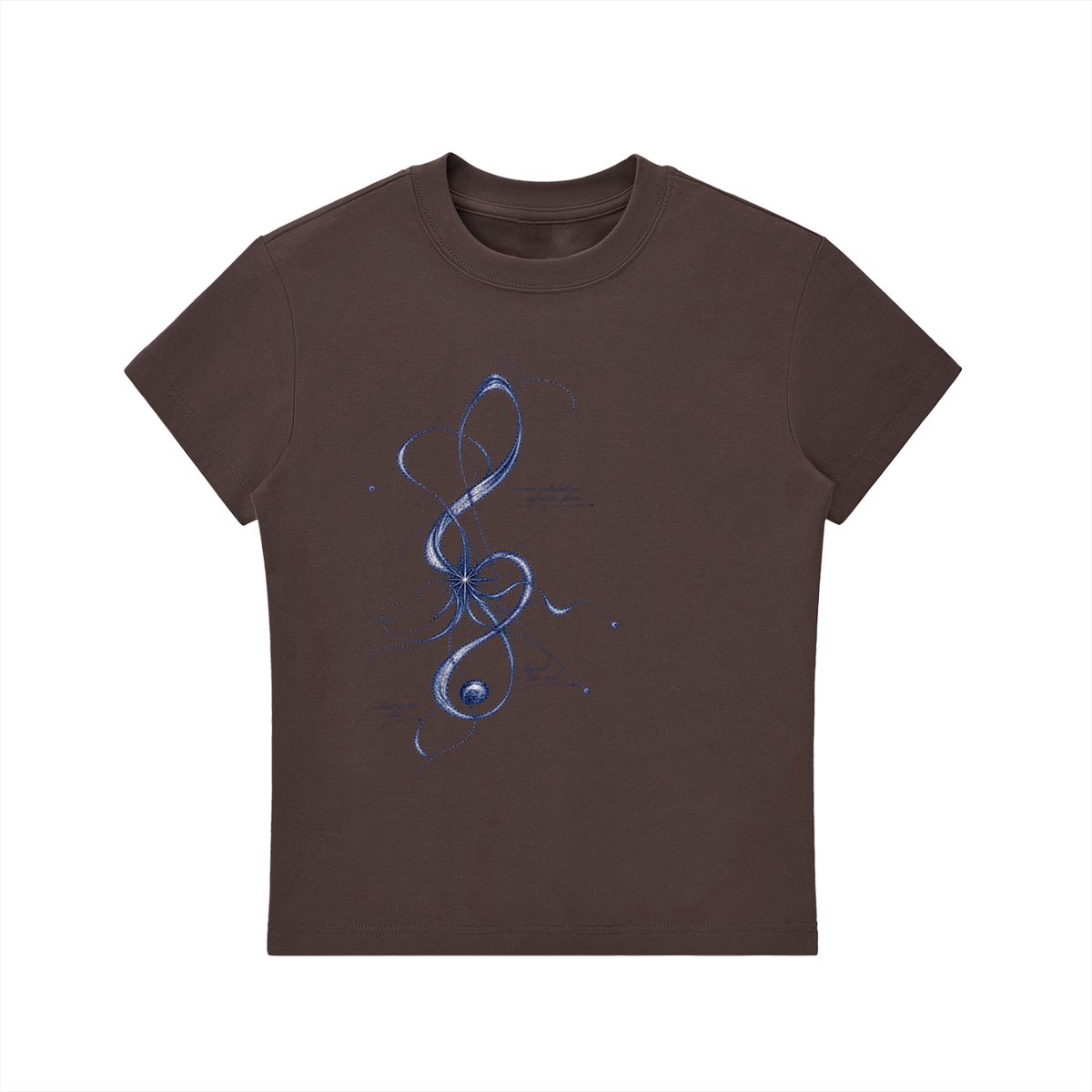 Women's Treble Clef Bodycon T-Shirt