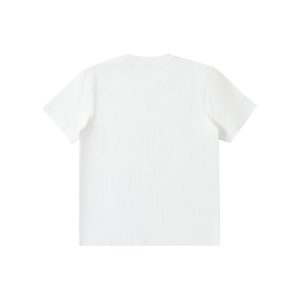 Red Noise Slim Fit Cropped Tee