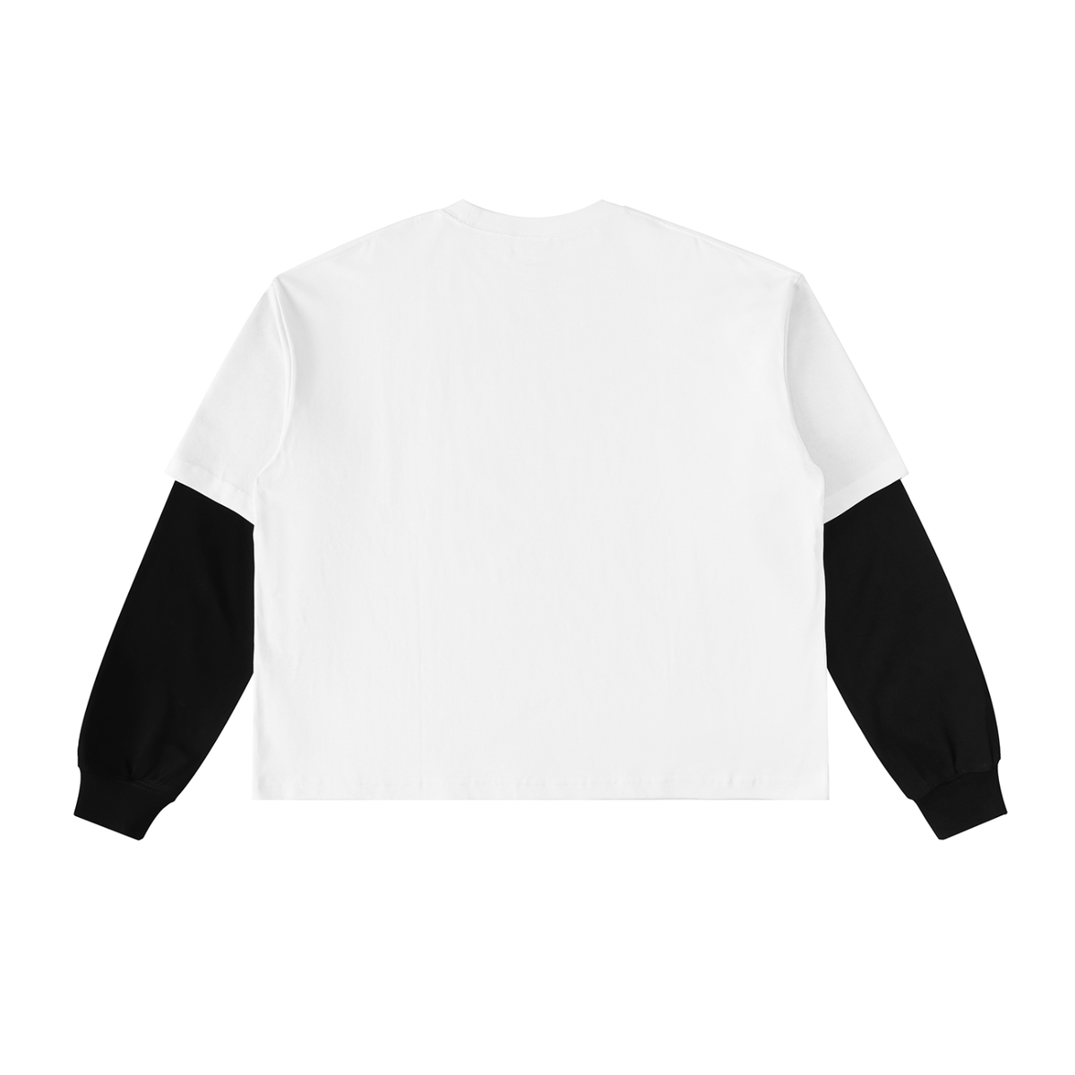 "Watchful Eyes" Layered Long Sleeve T-Shirt