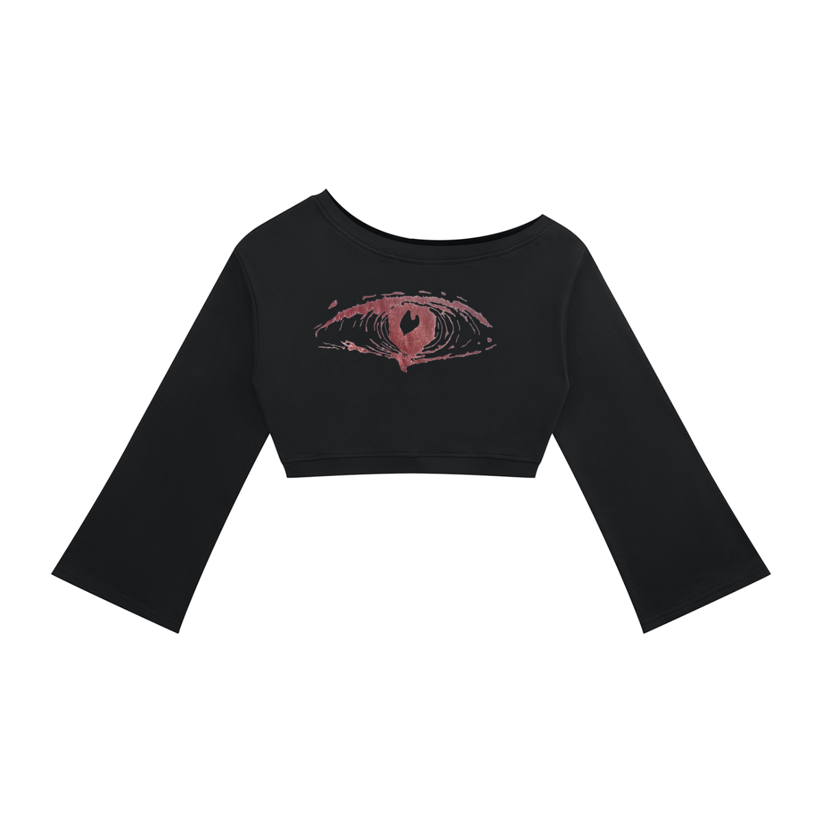 "Watchful Eye" Women's Off-Shoulder Sweatshirt