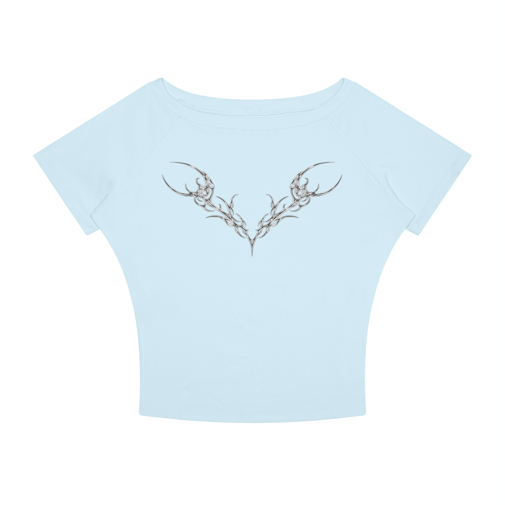 Boatneck Raglan T-Shirt