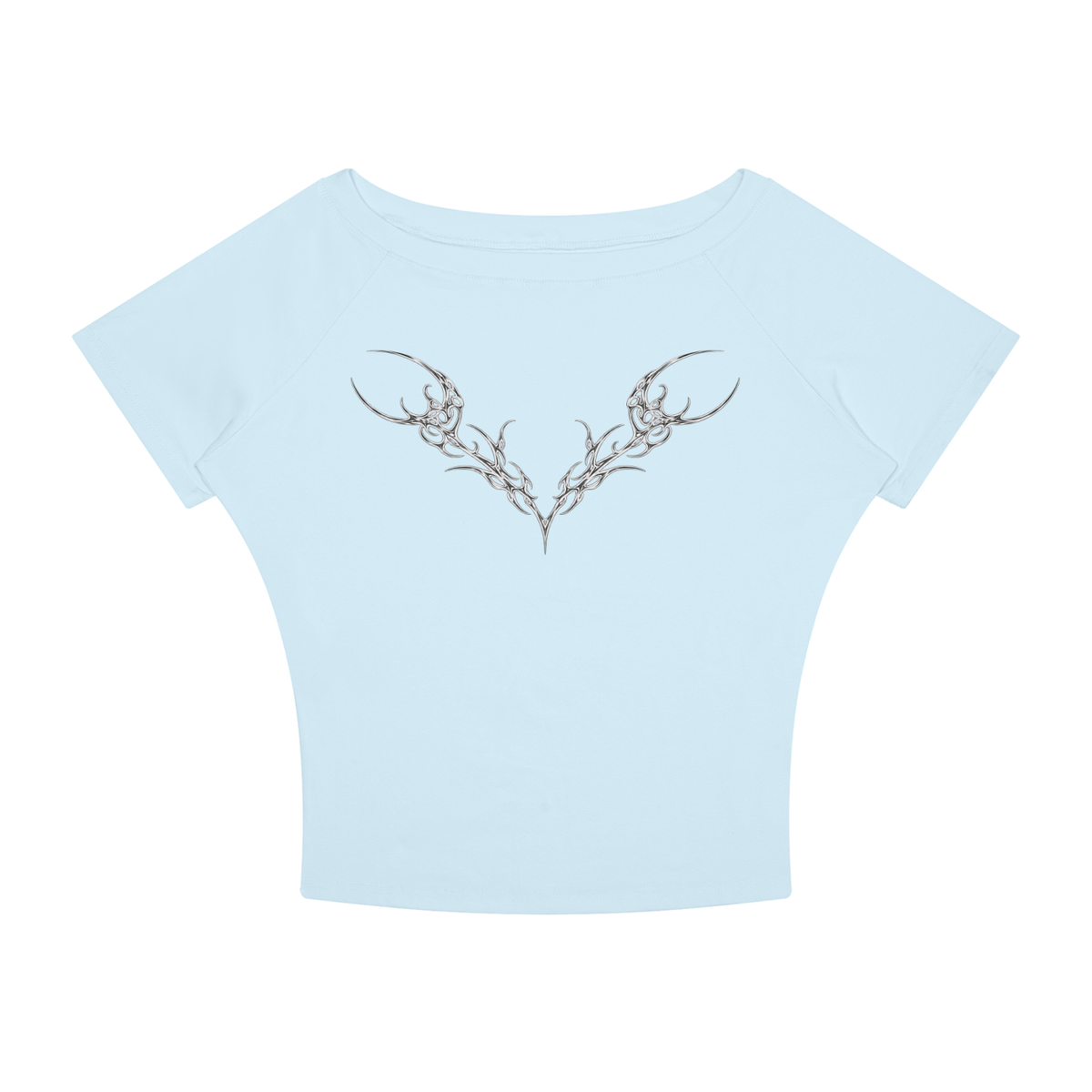 Boatneck Raglan T-Shirt