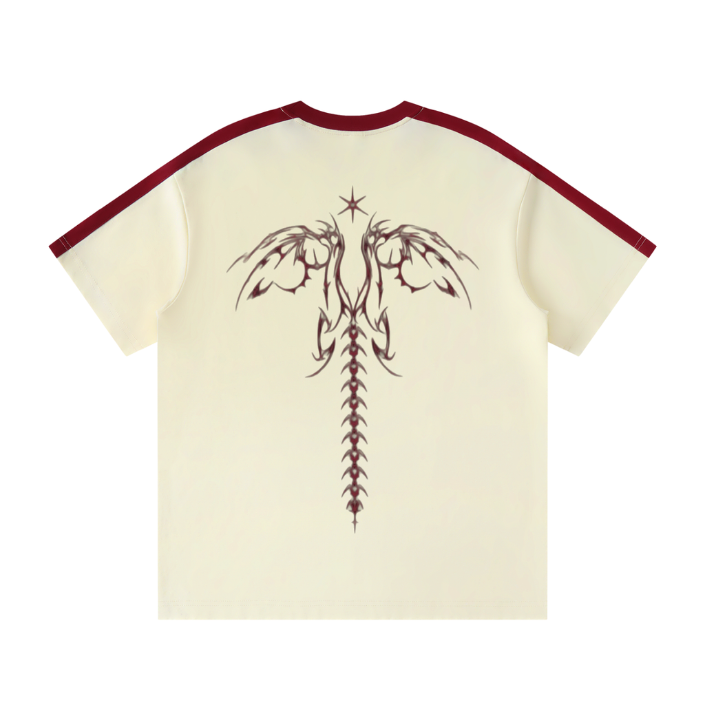 Spined Striped T-Shirt