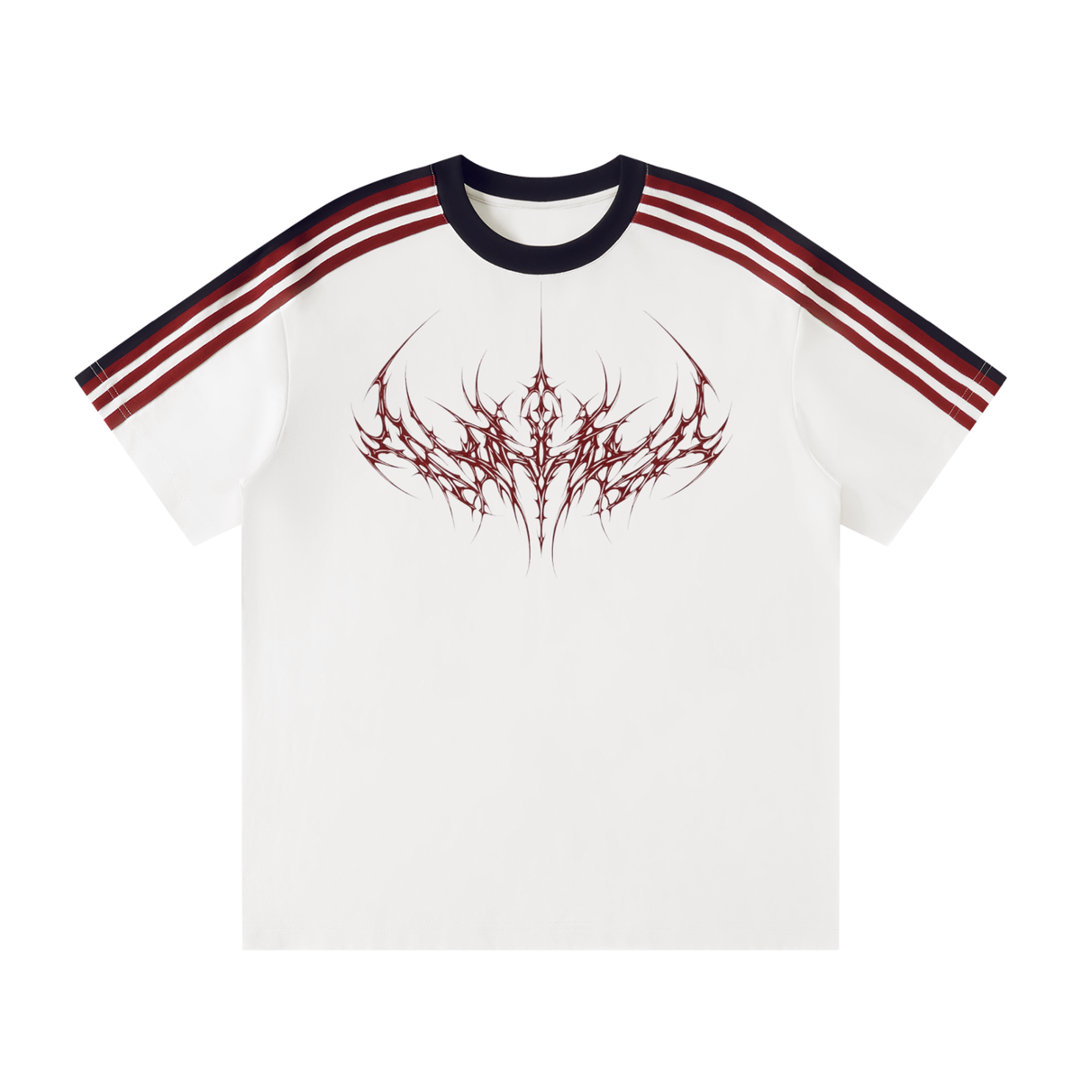 Spined Striped T-Shirt