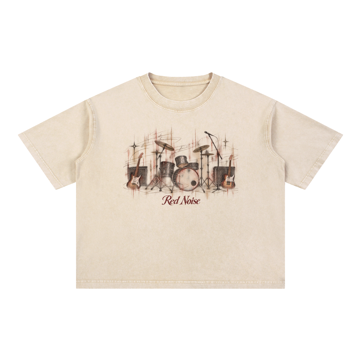 "Beat of the Drums" Boxy Tee