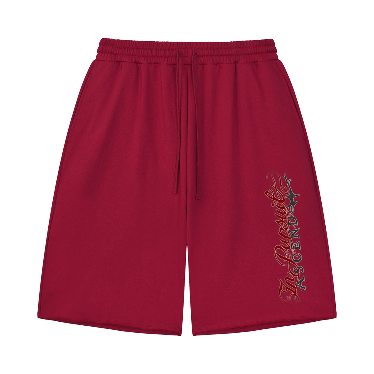 "In Pursuit" Longline Fleece Shorts