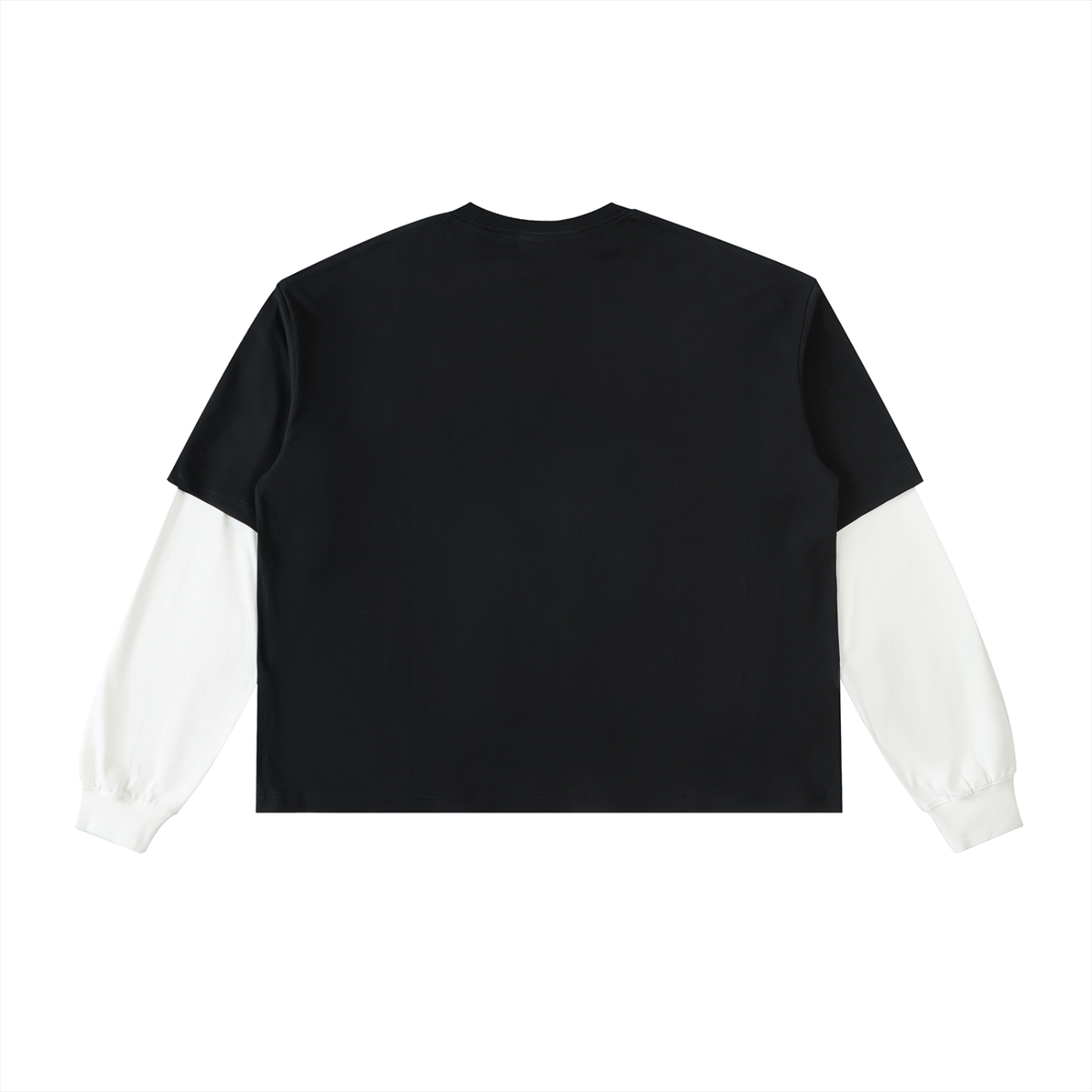 "Watchful Eyes" Layered Long Sleeve T-Shirt