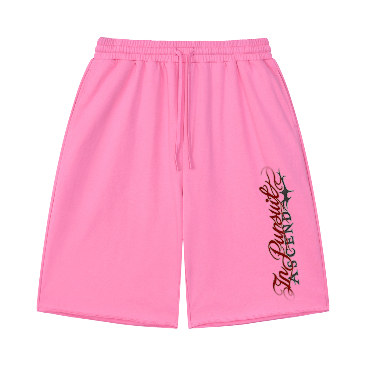 "In Pursuit" Longline Fleece Shorts
