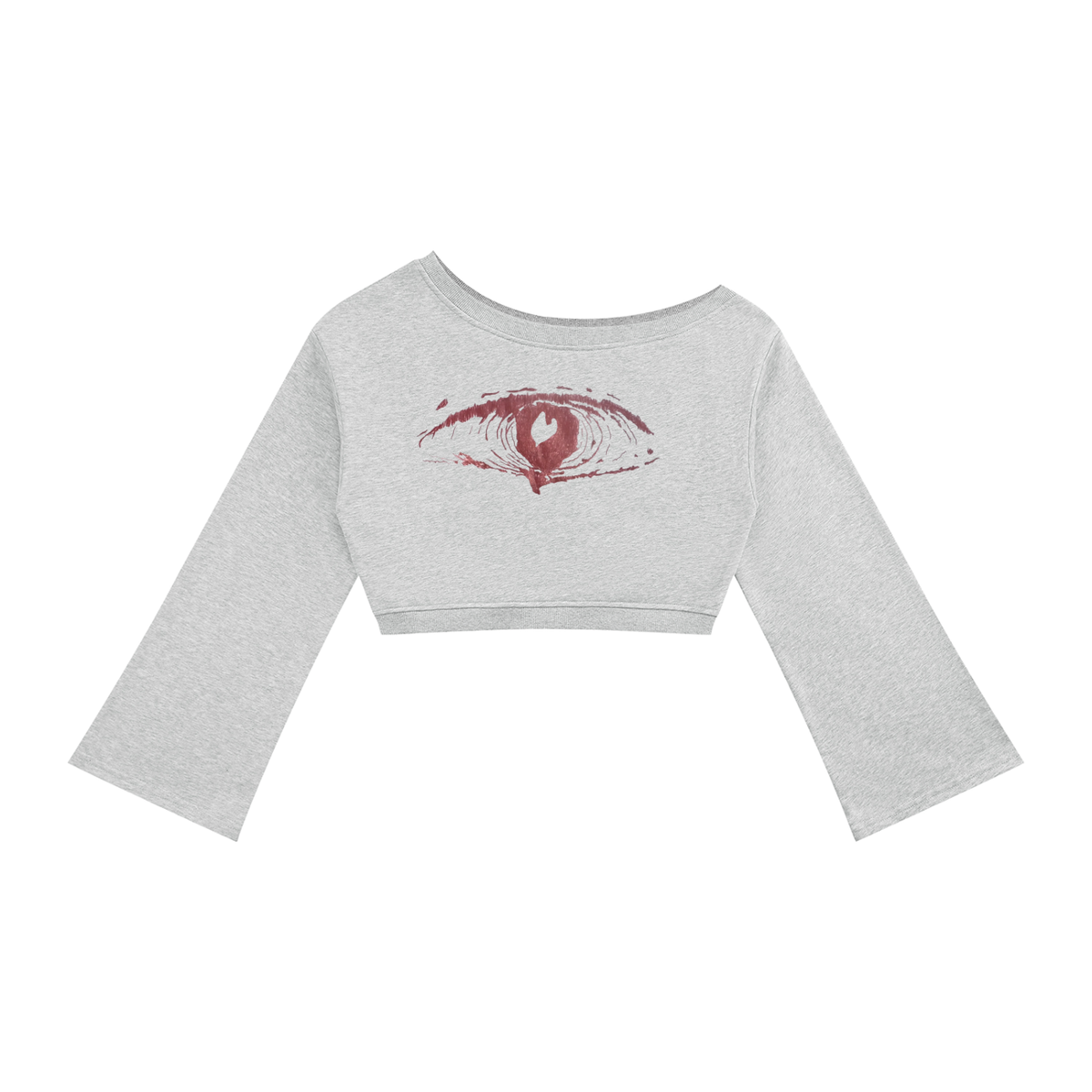 "Watchful Eye" Women's Off-Shoulder Sweatshirt