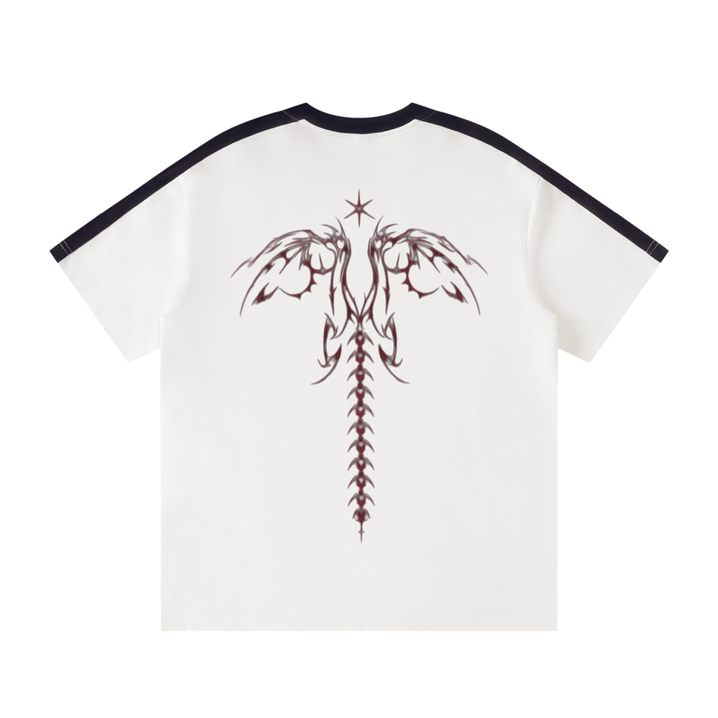 Spined Striped T-Shirt