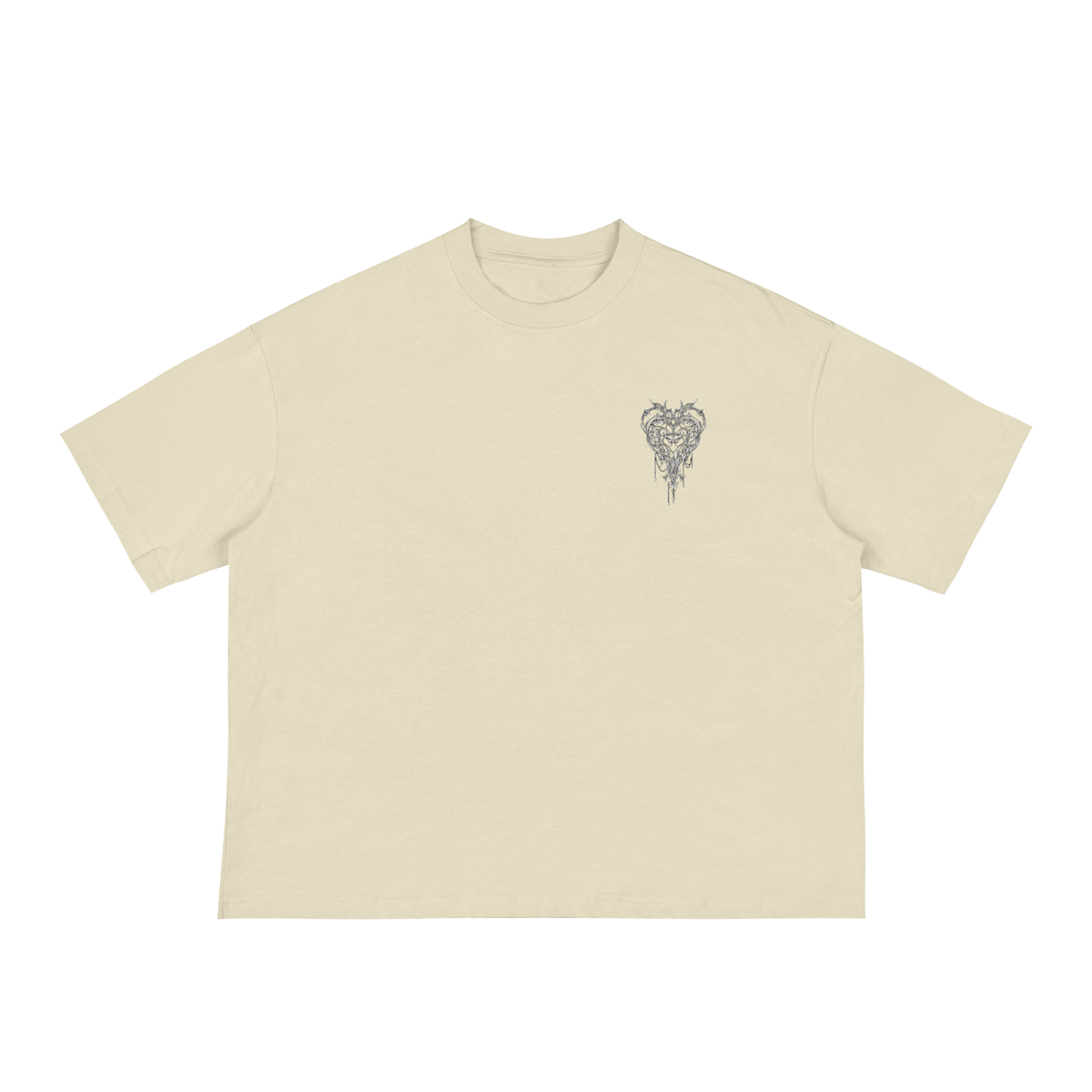 Cyber Heart Boxy Tee