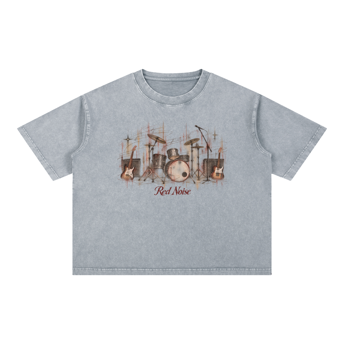 "Beat of the Drums" Boxy Tee