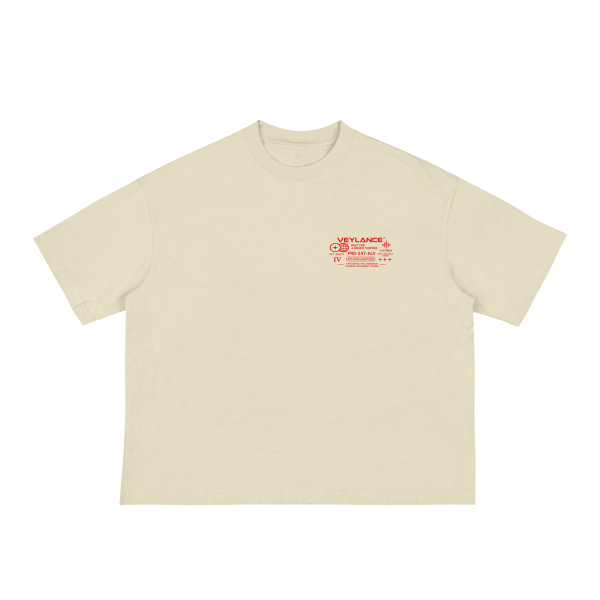 Red Noise Boxy Tee