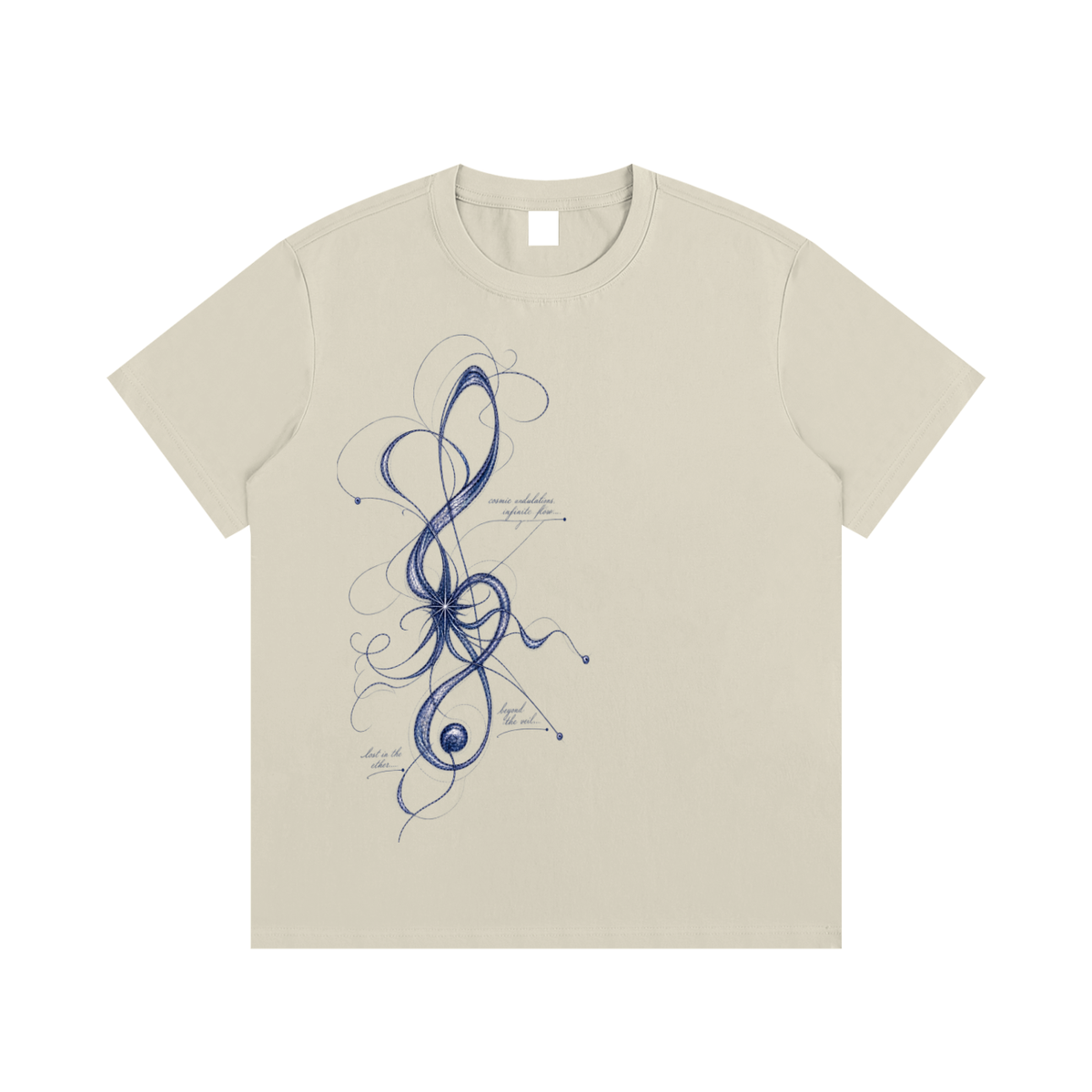 Treble Clef Essential Regular Fit Cotton T-Shirt