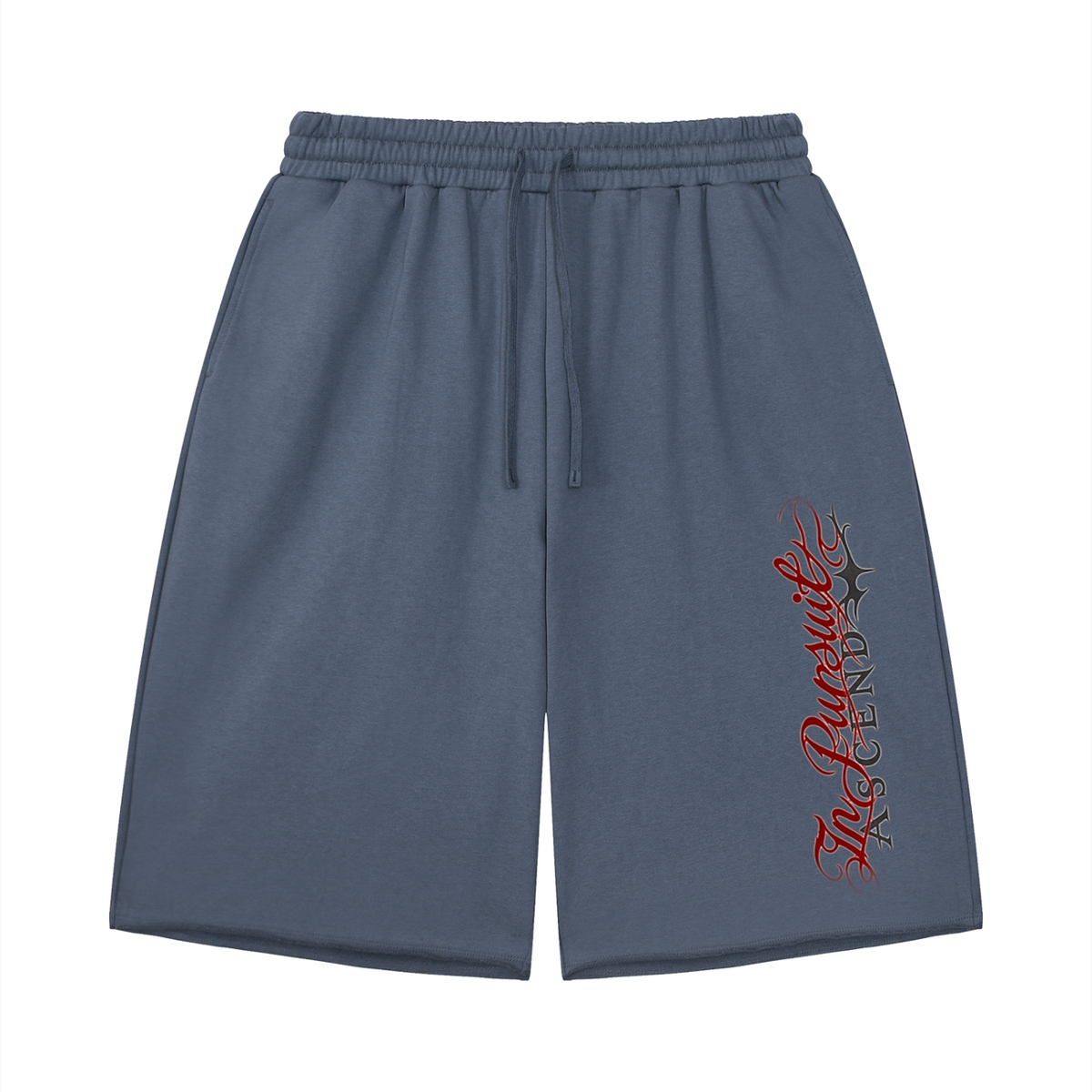 "In Pursuit" Longline Fleece Shorts