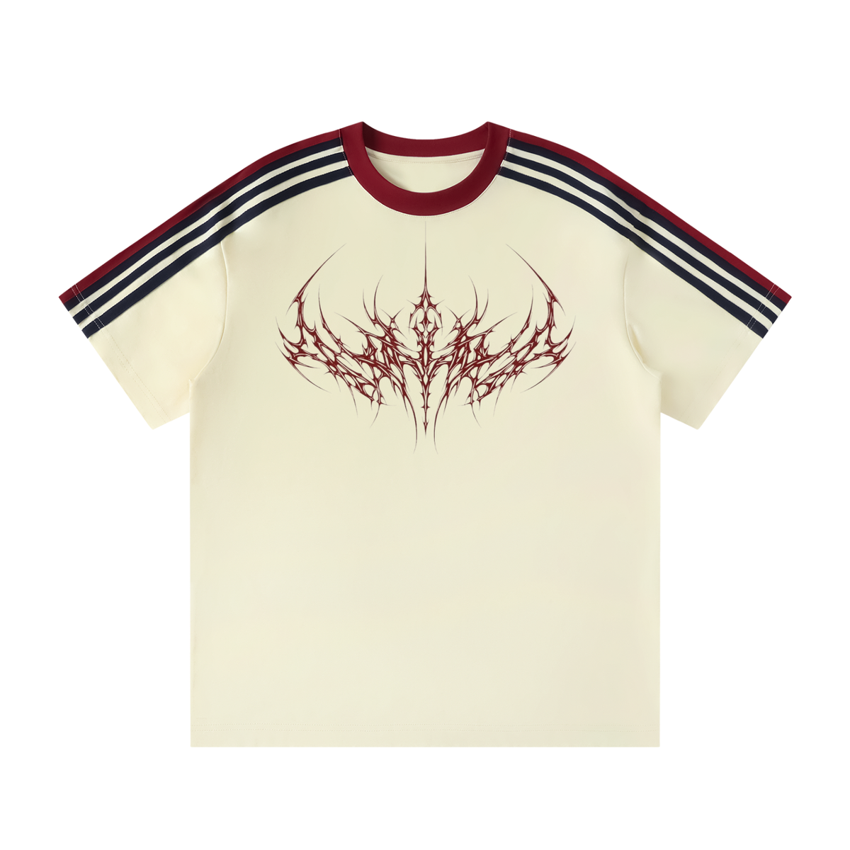 Spined Striped T-Shirt