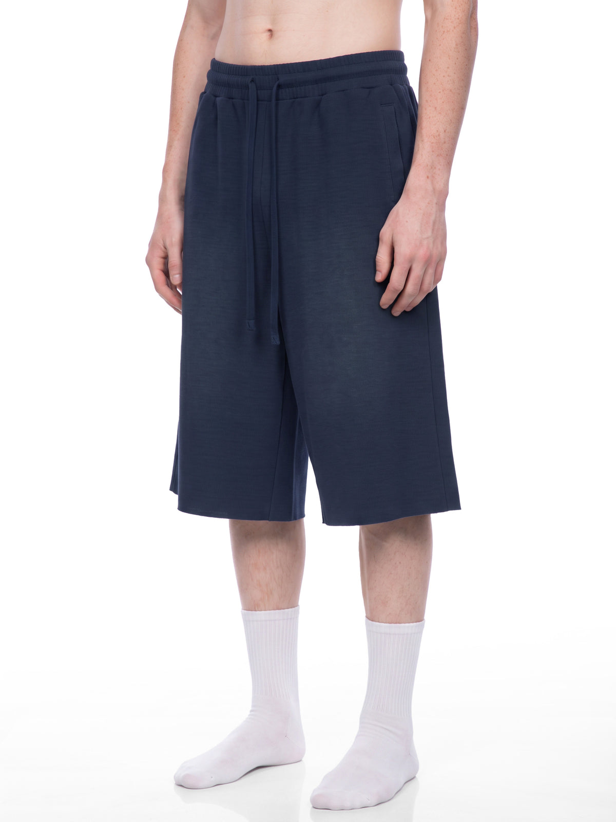"Go Fly a Kite" Korean Edition Longline Fleece Shorts